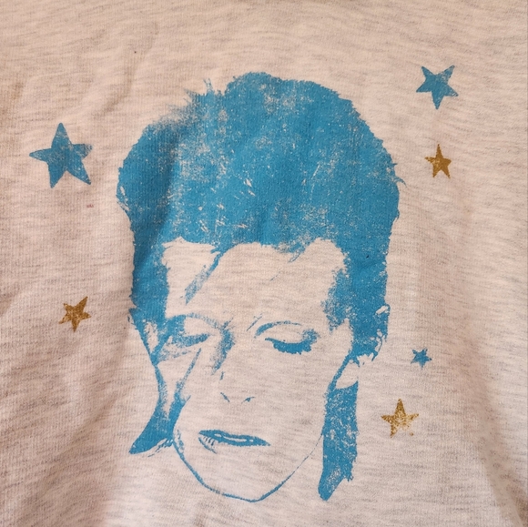 Bowie crop top hoodie, original - Picture 7 of 7
